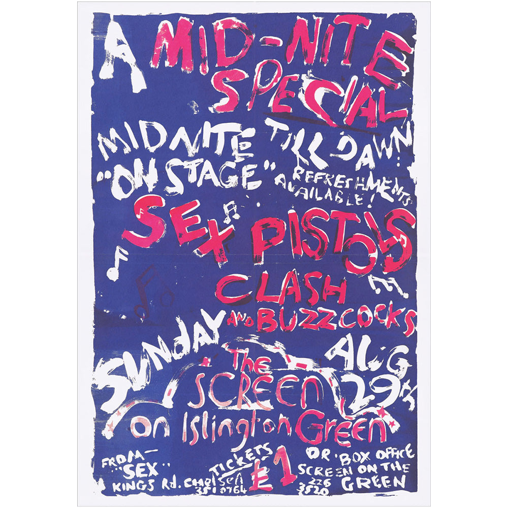 Sex Pistols / The Clash / Buzzcocks : Midnight Special 1976
