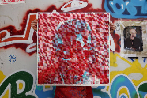 Like father, like son (3D), Tind Silkscreen - French Paper Art Club