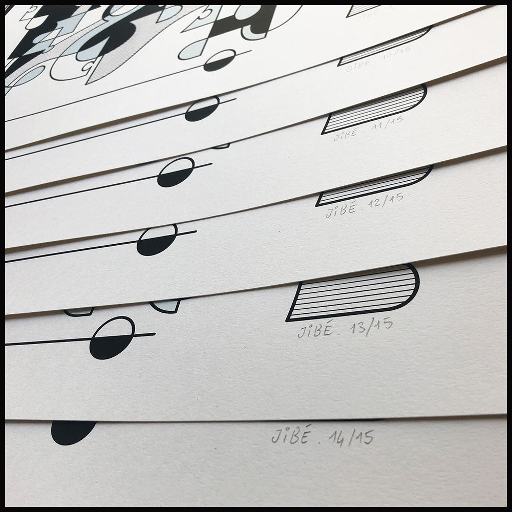 PUZZLE | Sérigraphie de Jibé