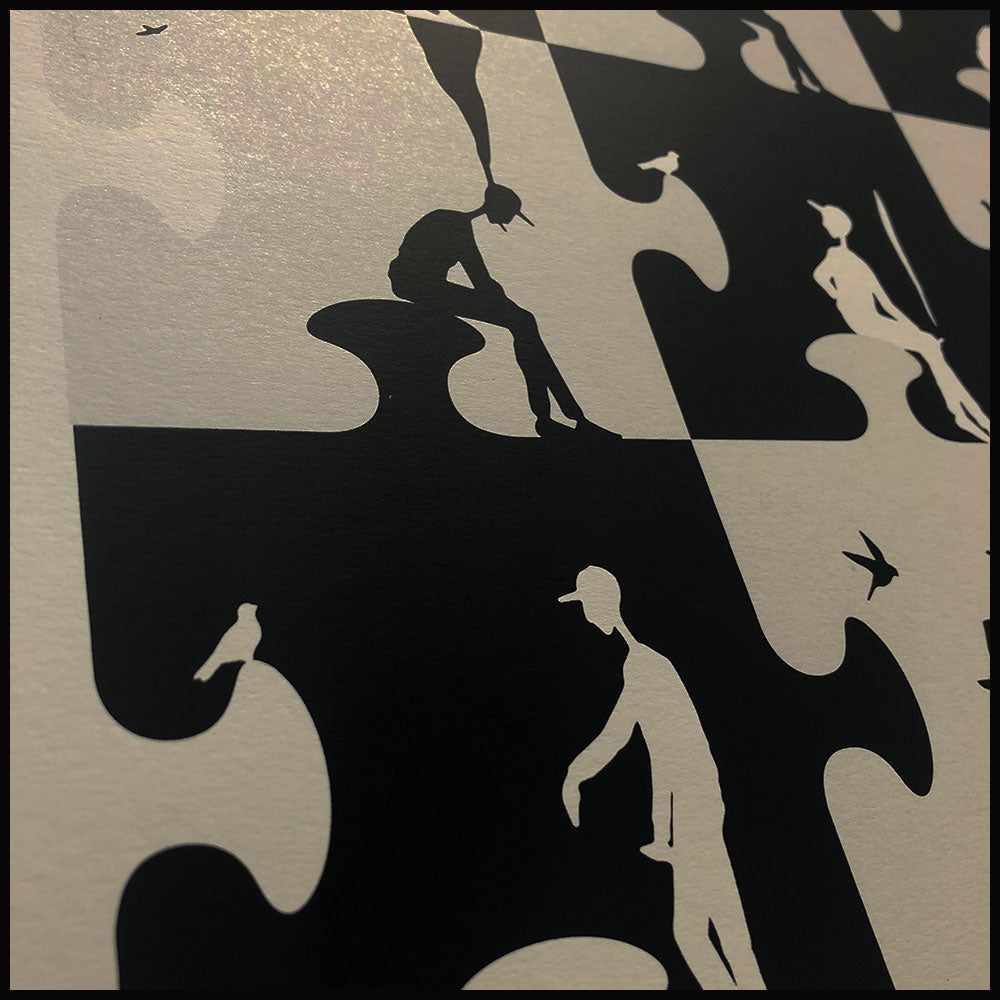 PUZZLE | Sérigraphie de OJI