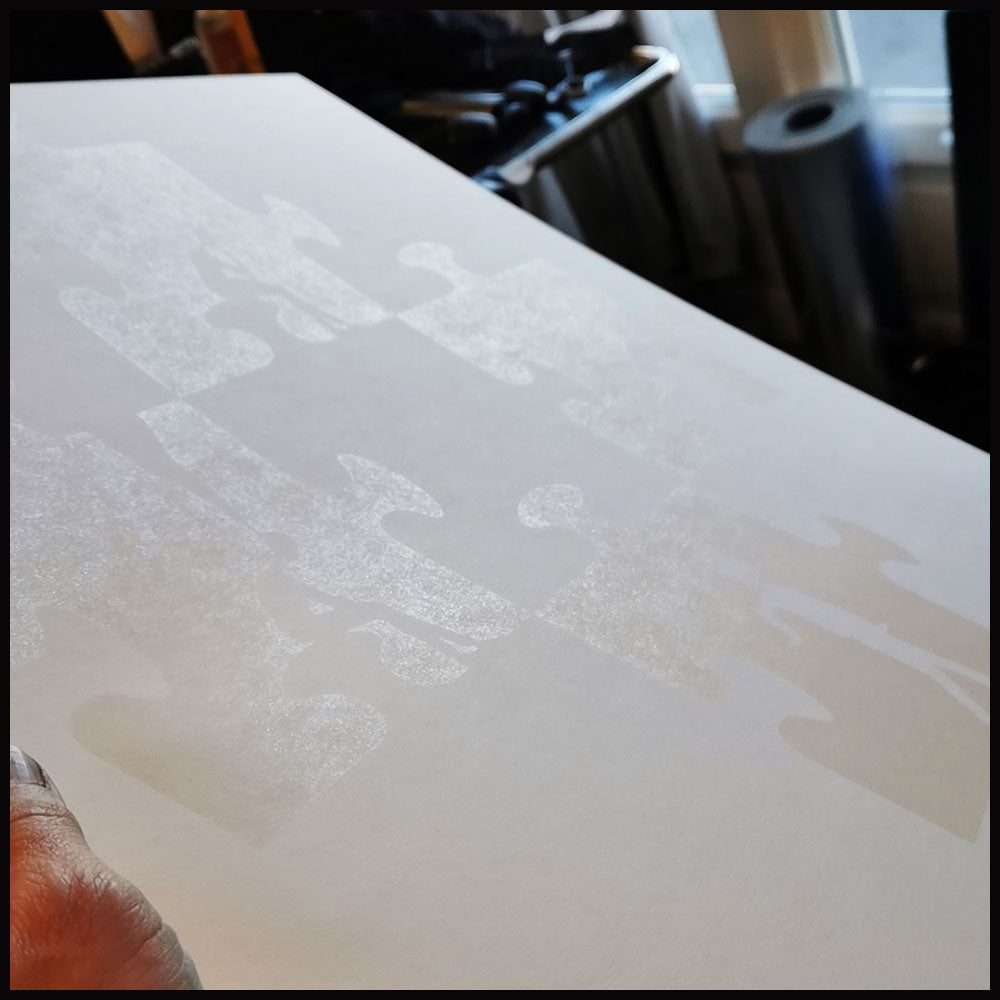 PUZZLE | Sérigraphie de OJI