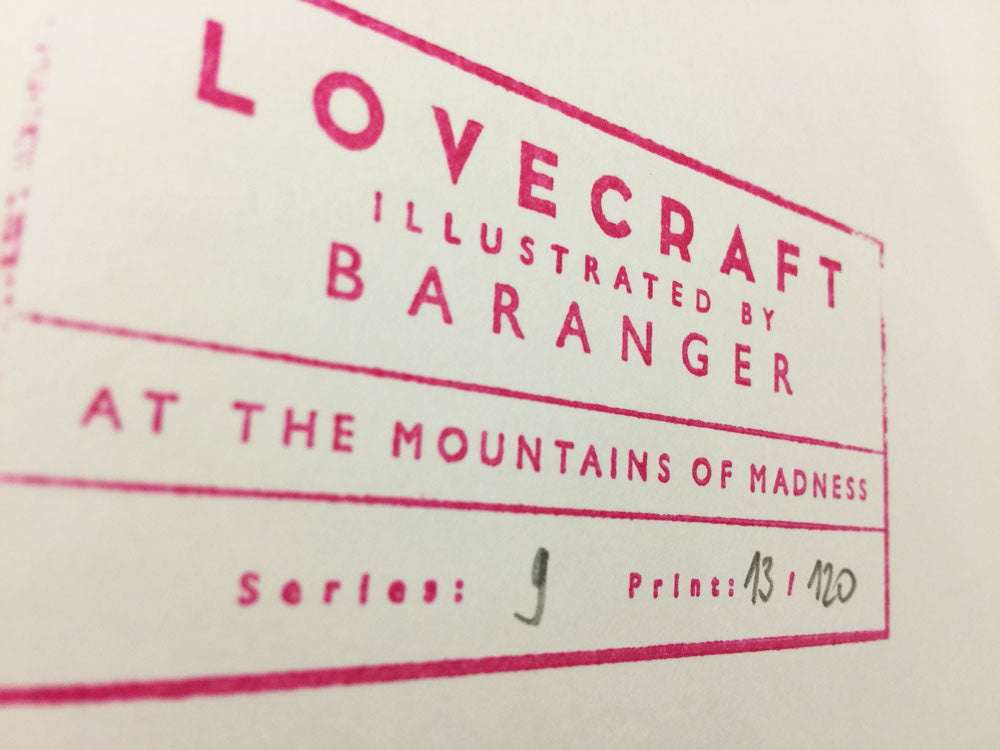 Les Montagnes Hallucinées, François Baranger - French Paper Art Club