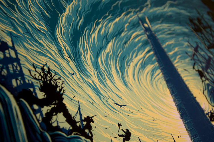 LES DEUX TOURS (Le Seigneur des Anneaux), Dan Mumford - French Paper Art Club