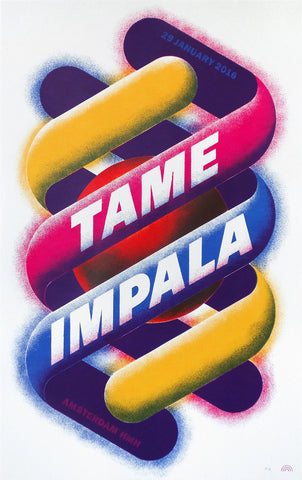 Tame Impala (Amsterdam 2016), Rainbow - French Paper Art Club