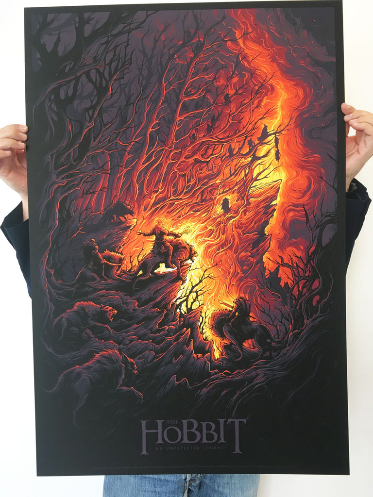 LE HOBBIT : Un voyage inattendu, Dan Mumford - French Paper Art Club