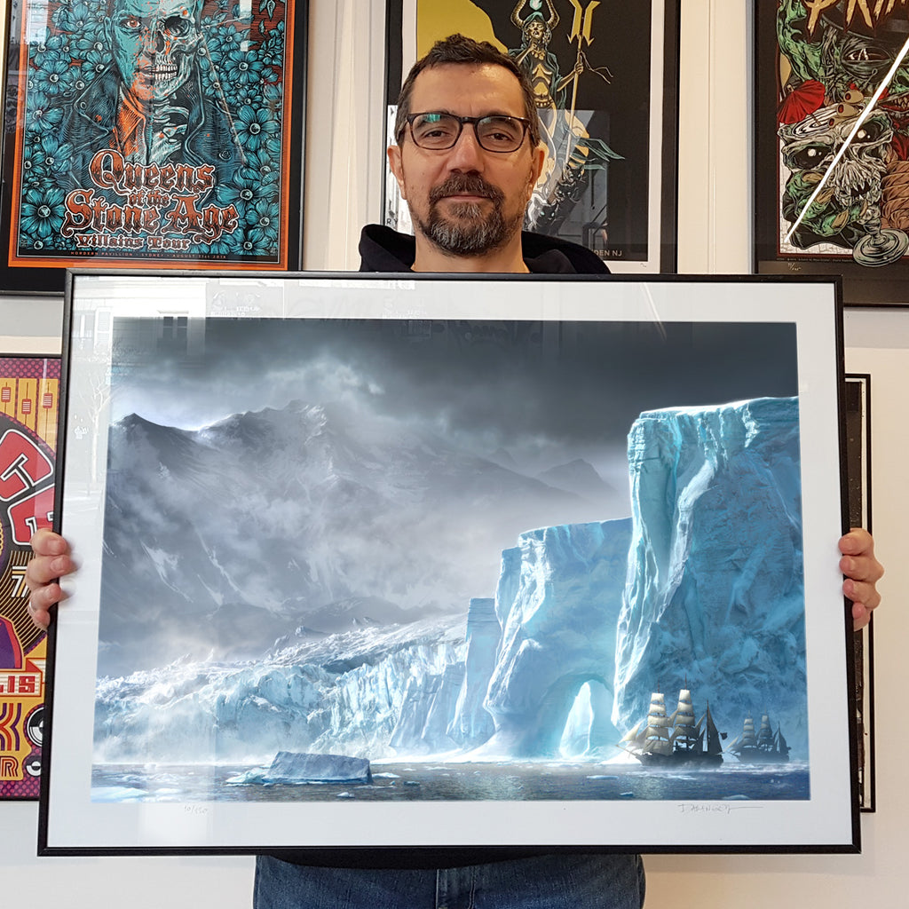 La grande barrière de glace, François Baranger - French Paper Art Club