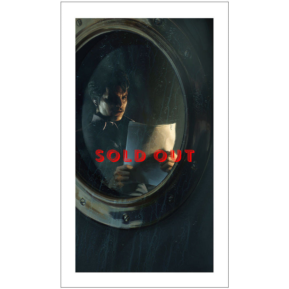 Thurston reading Johanssen's Diary