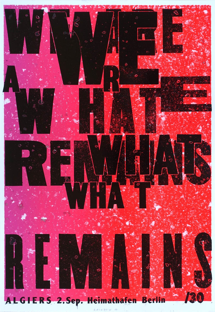 Algiers (Berlin 2016), Rainbow - French Paper Art Club