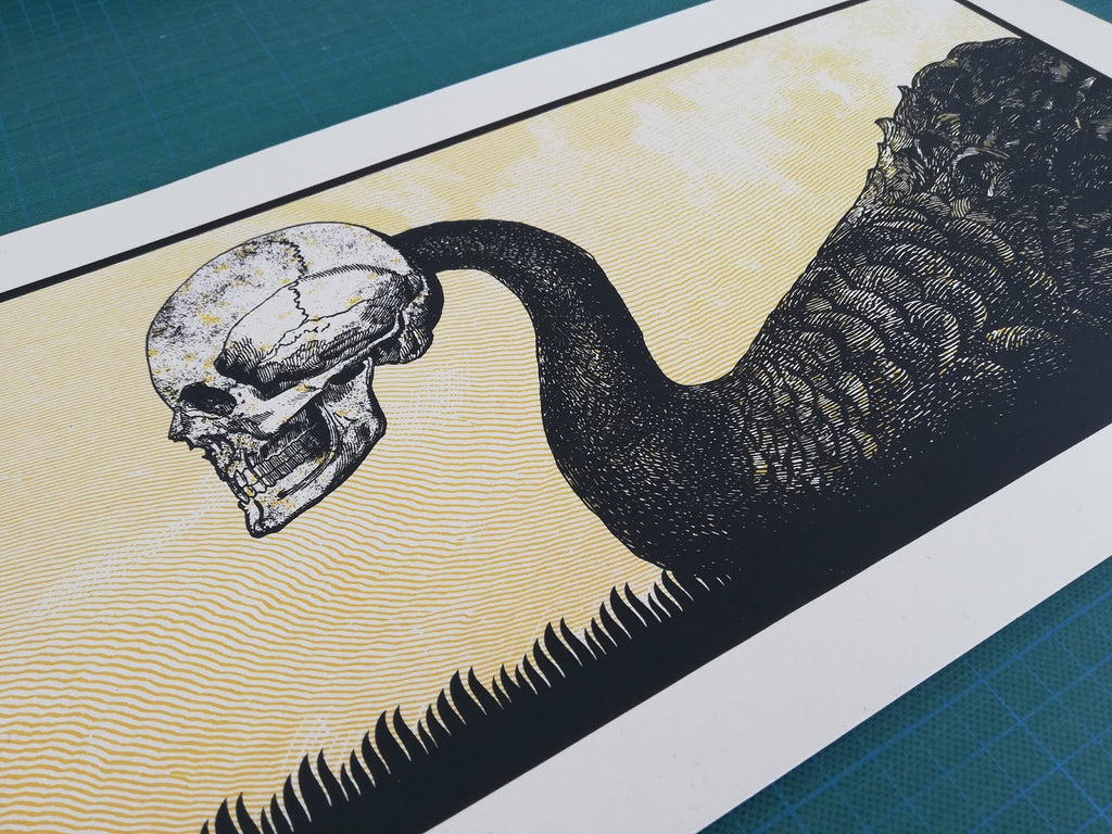 A Place to Bury Strangers (Paris 2018), Cyrille Rousseau - French Paper Art Club