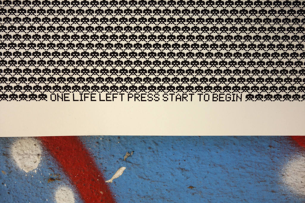 I Want to Believe, Tind Silkscreen - French Paper Art Club