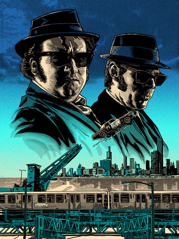 The Blues Brothers, Tim Doyle - French Paper Art Club