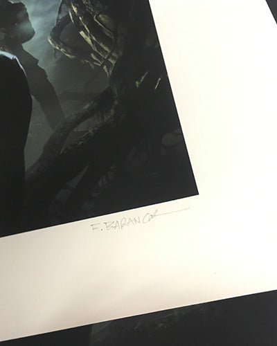 Legrasse at the Swamp, François Baranger - French Paper Art Club