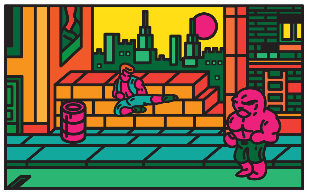 Double Dragon, Scott Balmer - French Paper Art Club