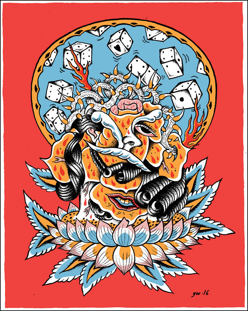 greggletron (sérigraphie d'art)