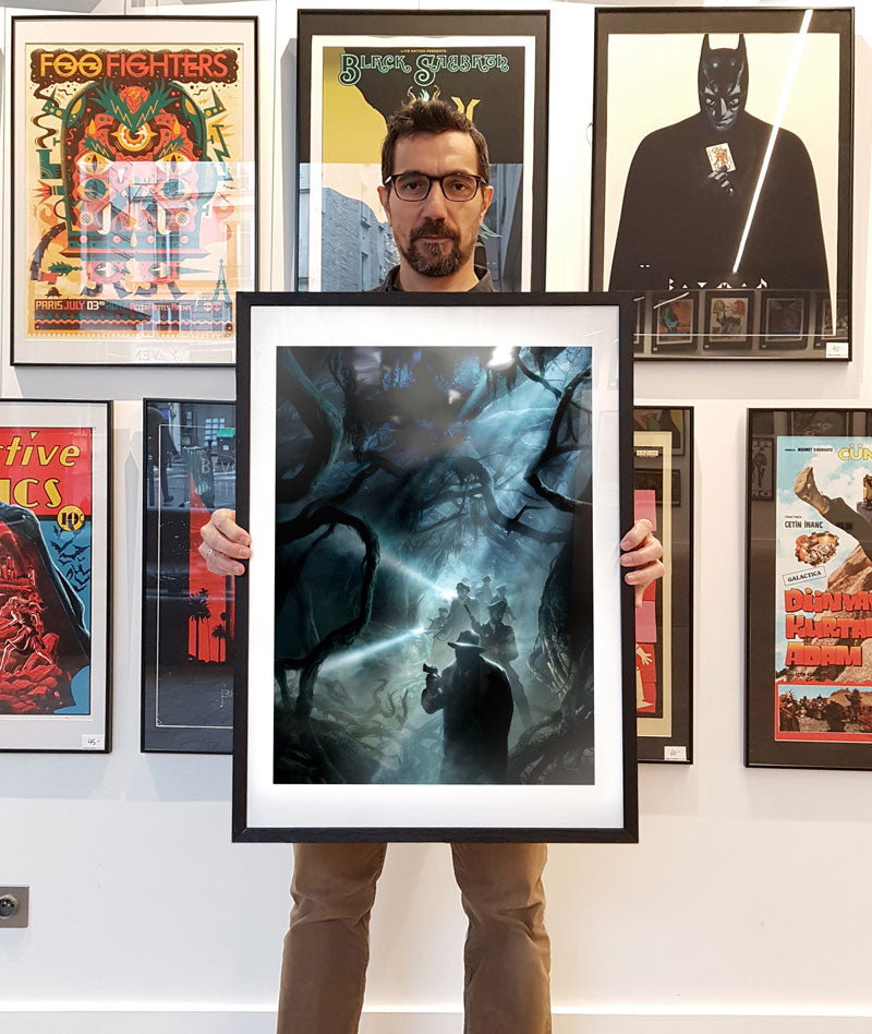 Legrasse at the Swamp, François Baranger - French Paper Art Club