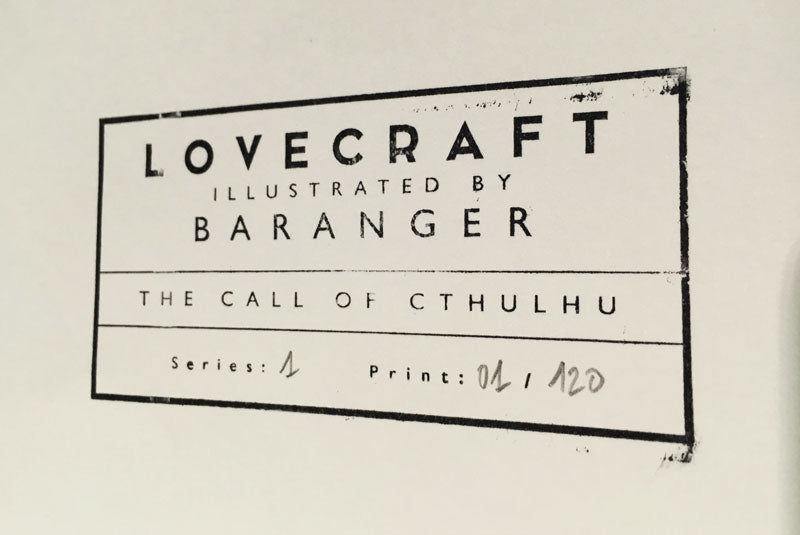 Cthulhu in R'lyeh, François Baranger - French Paper Art Club