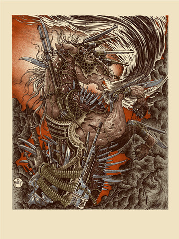 WARHORSE, Brandon Holt - French Paper Art Club