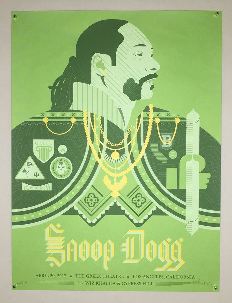 Snoop Dogg (Los Angeles 2017), Burlesque of North America - French Paper Art Club