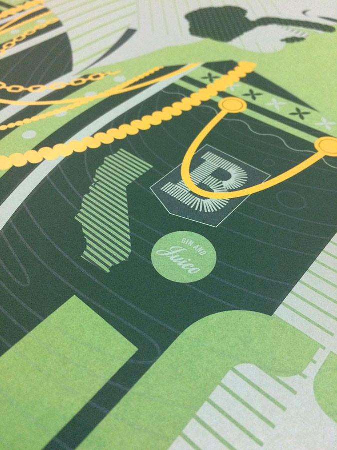 Snoop Dogg (Los Angeles 2017), Burlesque of North America - French Paper Art Club