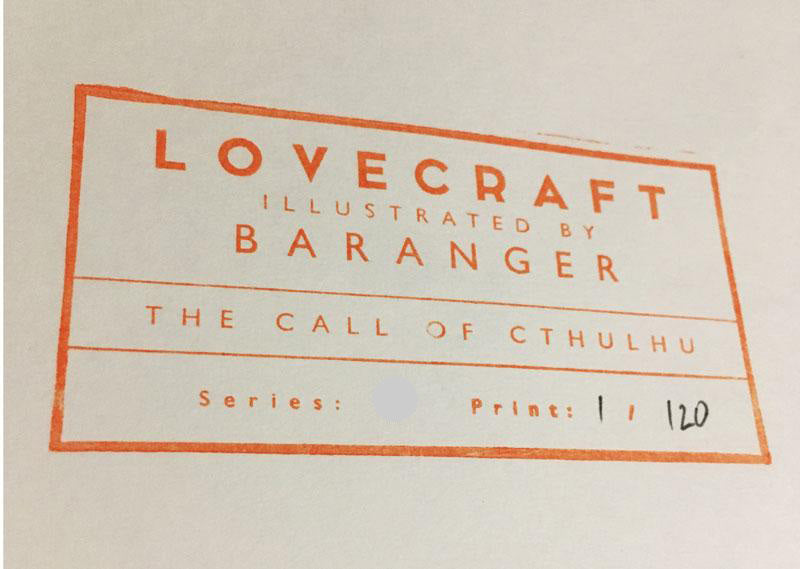 L'oeil de Cthulhu, François Baranger - French Paper Art Club