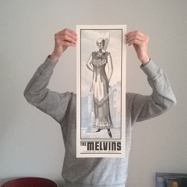 The Melvins (Paris 2015), Cyrille Rousseau - French Paper Art Club
